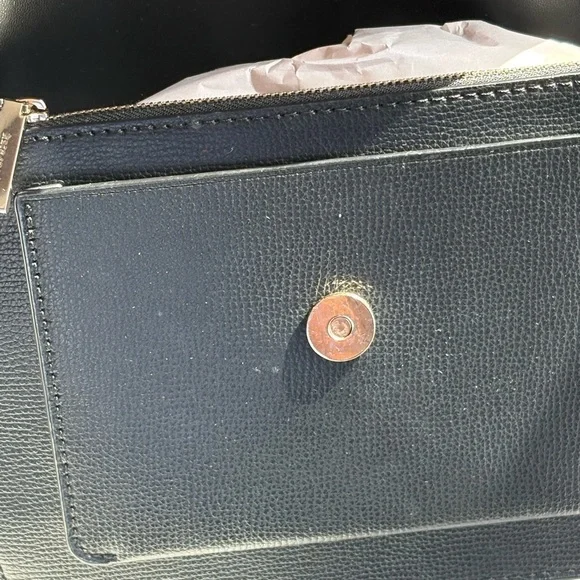Kate Spade Black Textured Crossbody Bag